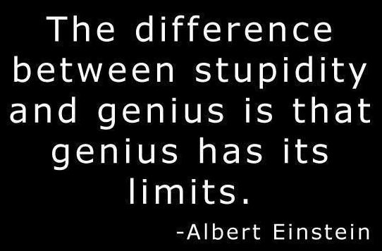 Funny-Einstein-Quote-The-difference-between-stupidity-and-genius66